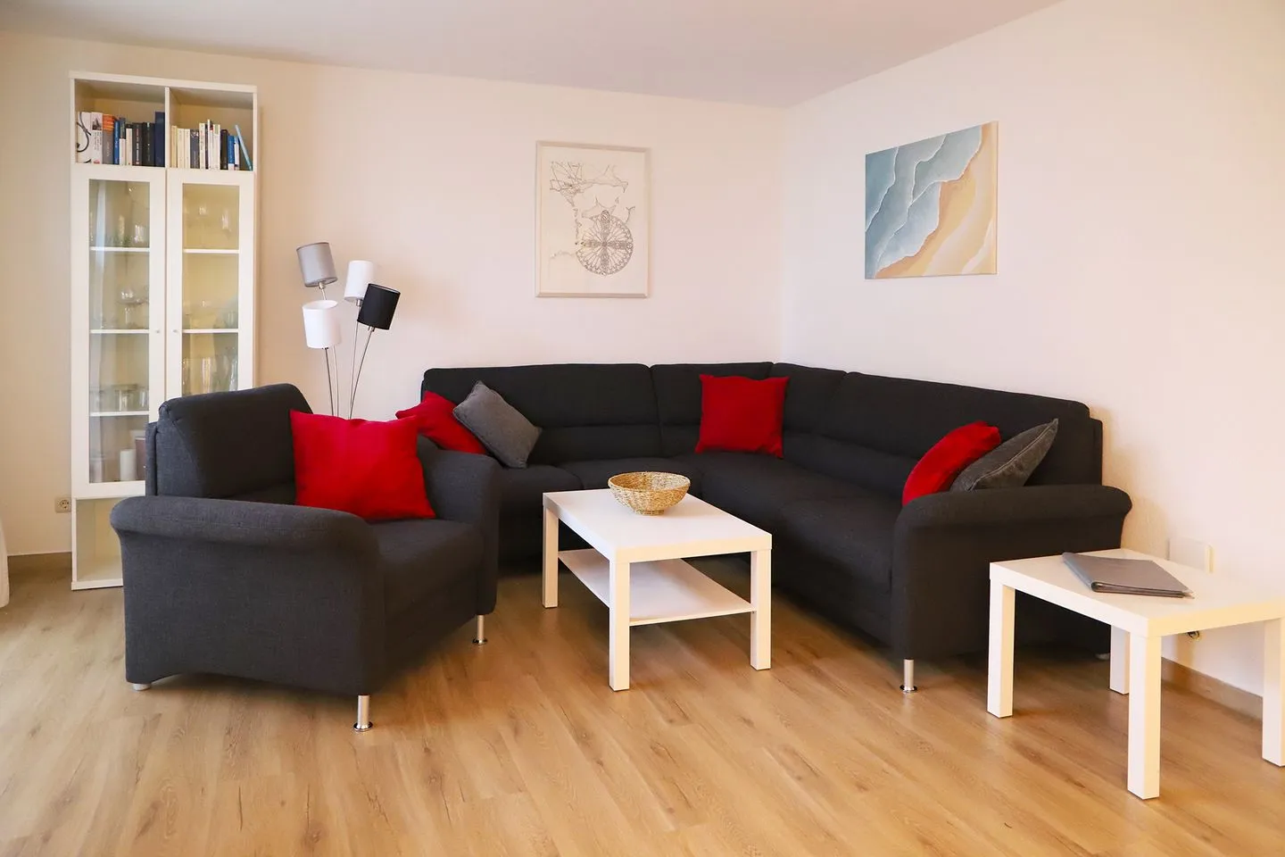 Mühlenpark 1 Mühlenpark Haus 3 Wo 10 "Klönschnack" Ostseebad Prerow - Wohnzimmer