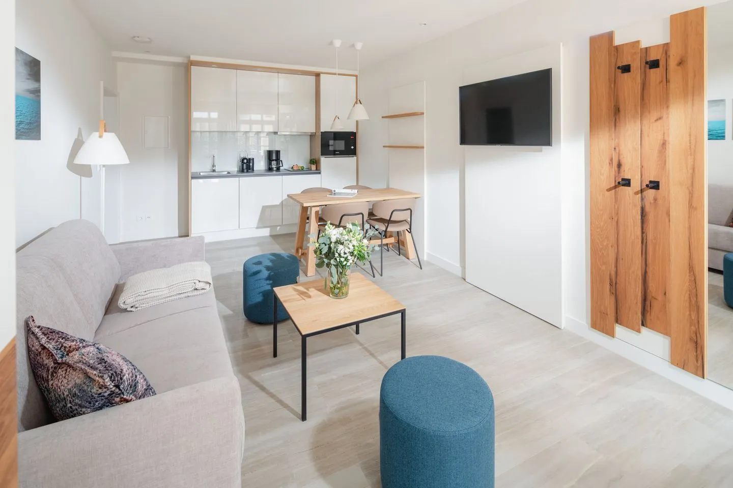 Nordstrandperle Ap. S4 Norderney Nordsee - Wohnzimmer