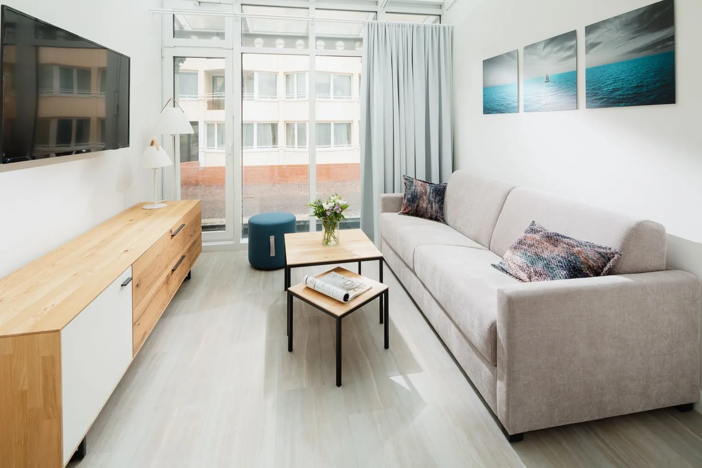 Nordstrandperle Ap. E2 Norderney Nordsee - Wohnzimmer