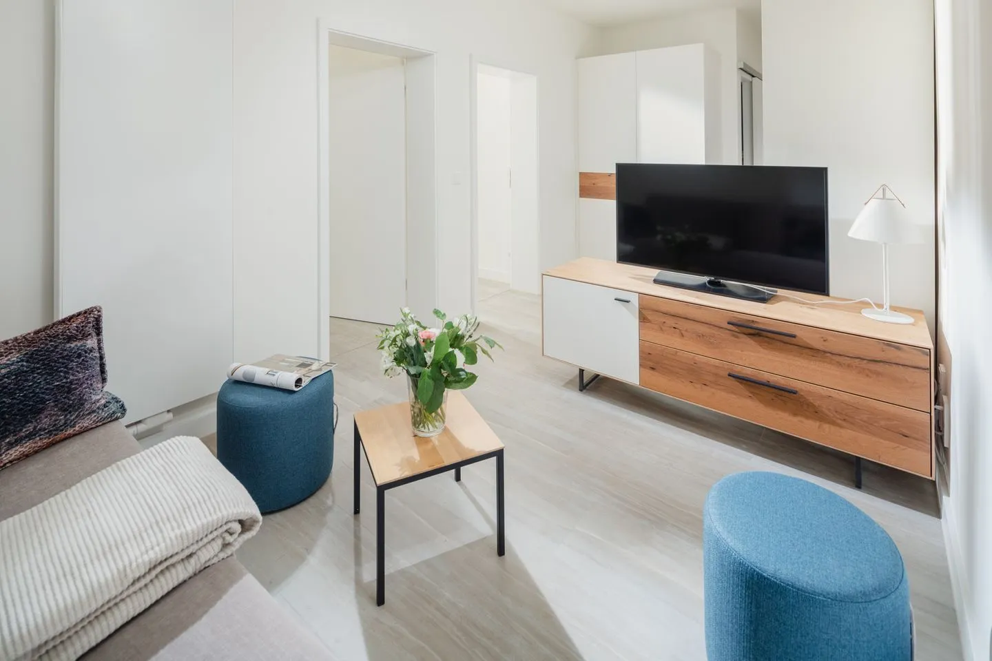 Nordstrandperle Ap. H4 Norderney Nordsee - Wohnzimmer