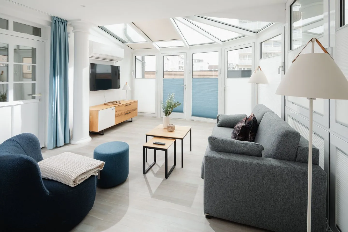 Nordstrandperle Ap. H12 Norderney Nordsee - Wohnzimmer