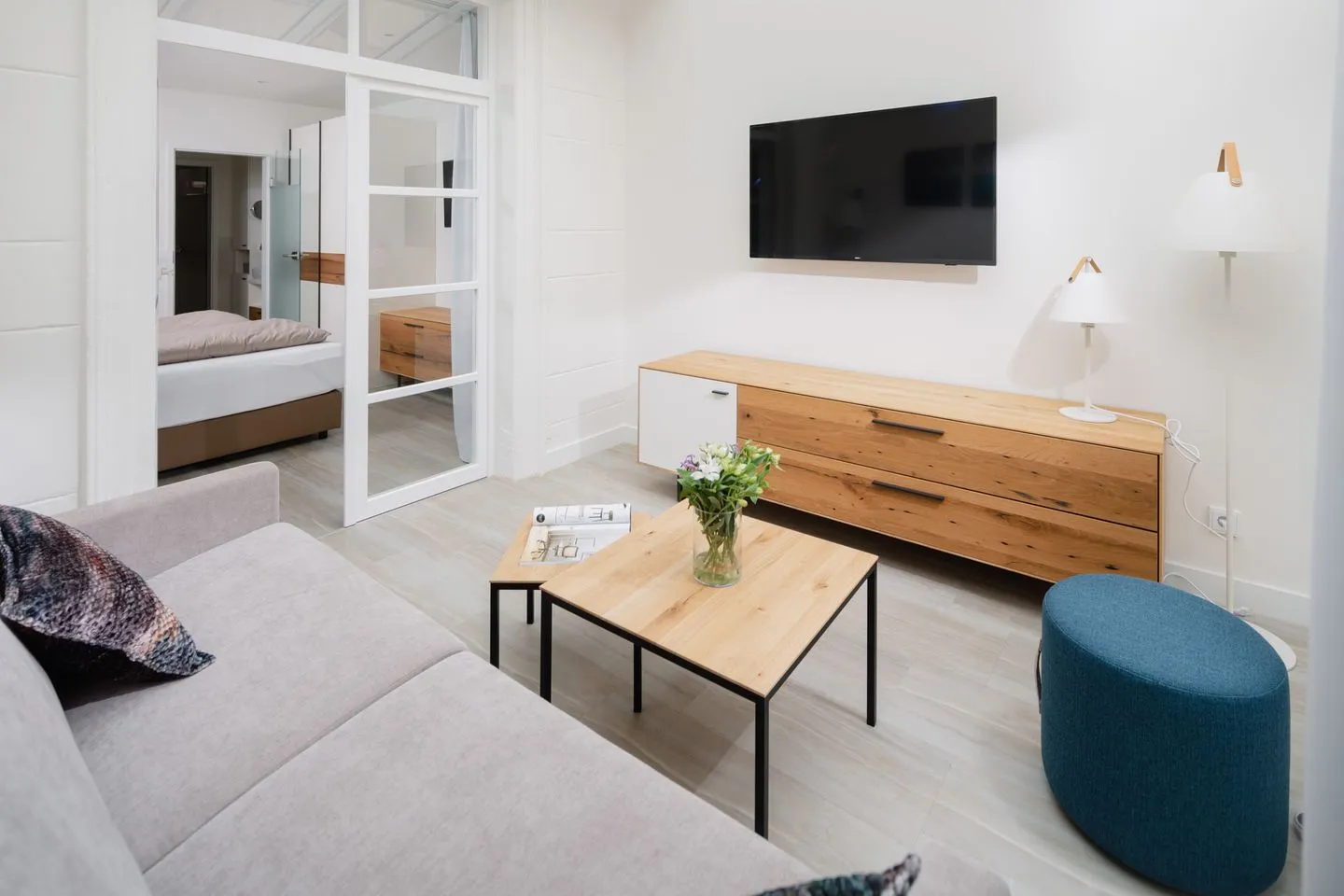 Nordstrandperle Ap. E8 Norderney Nordsee - Wohnzimmer