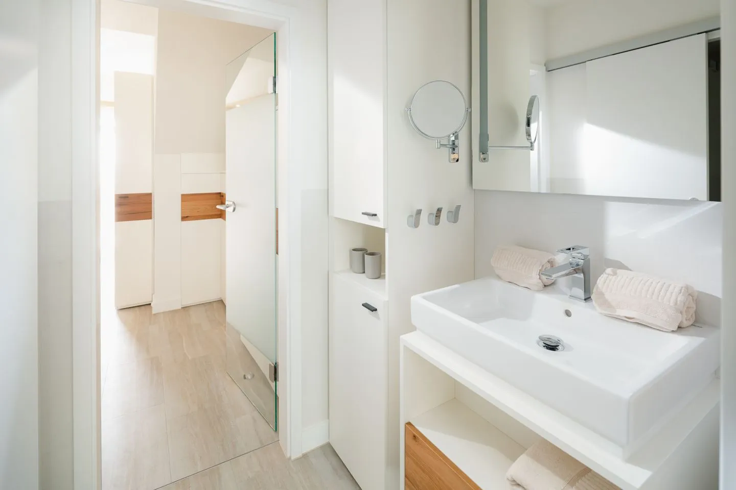 Nordstrandperle Ap. E8 Norderney Nordsee - Badezimmer