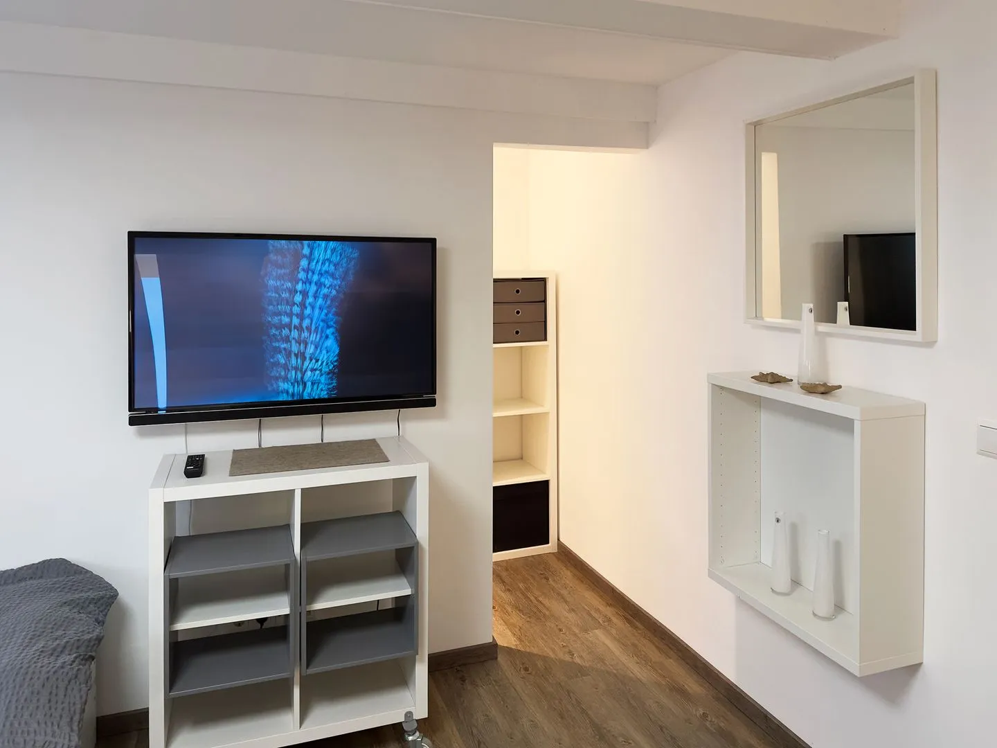 Haus Diana Ferienwohnung „Agnes" Wittdün auf Amrum - Schlafzimmer 1 der Ferienwohnung Agnes im Haus Diana in Wittdün auf Amrum