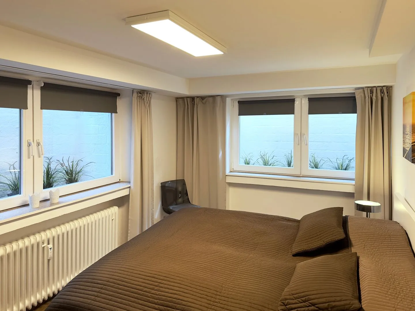 Haus Diana Ferienwohnung „Agnes" Wittdün auf Amrum - Schlafzimmer 1 der Ferienwohnung Agnes im Haus Diana in Wittdün auf Amrum