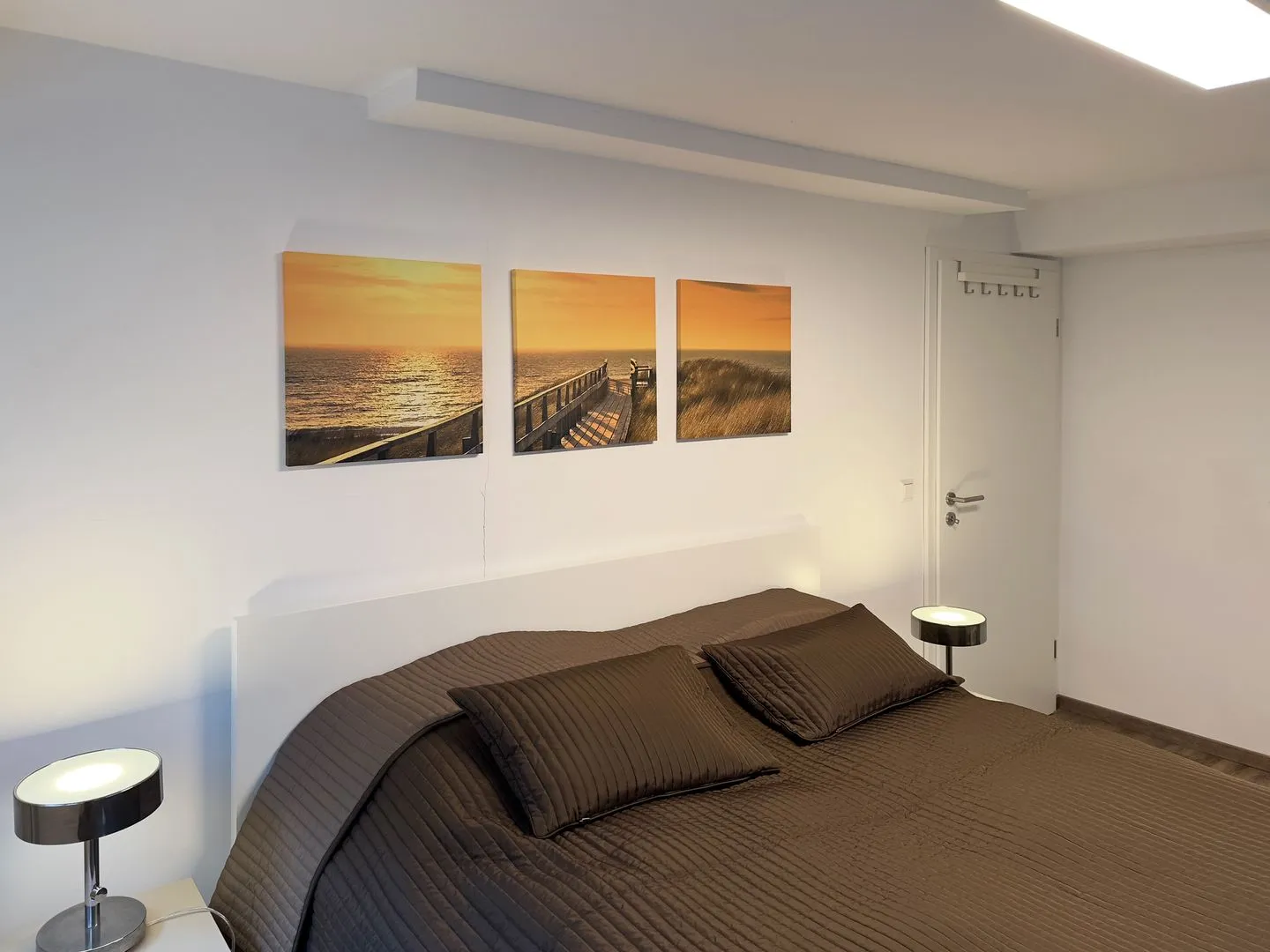 Haus Diana Ferienwohnung „Agnes" Wittdün auf Amrum - Schlafzimmer 1 der Ferienwohnung Agnes im Haus Diana in Wittdün auf Amrum