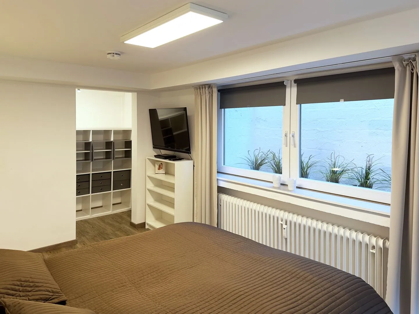 Haus Diana Ferienwohnung „Agnes" Wittdün auf Amrum - Schlafzimmer 1 der Ferienwohnung Agnes im Haus Diana in Wittdün auf Amrum