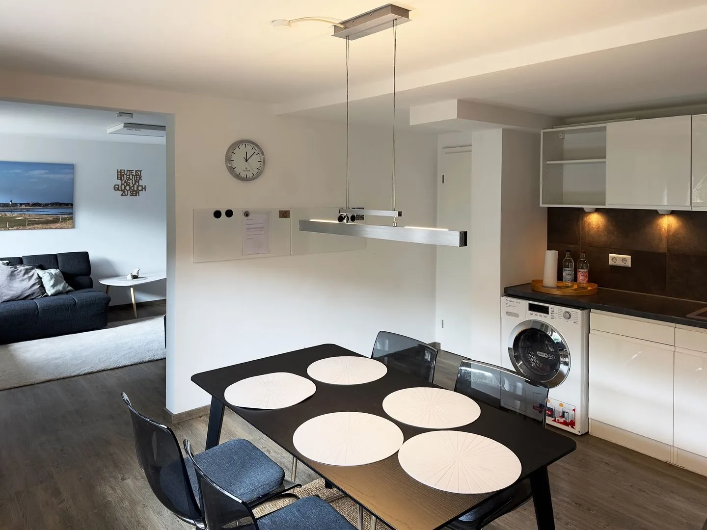 Haus Diana Ferienwohnung „Agnes" Wittdün auf Amrum - Küche der Ferienwohnung Agnes im Haus Diana in Wittdün auf Amrum