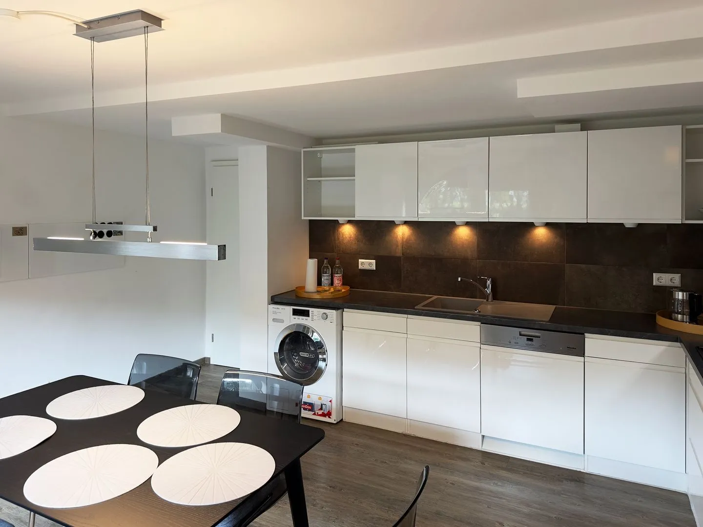 Haus Diana Ferienwohnung „Agnes" Wittdün auf Amrum - Küche der Ferienwohnung Agnes im Haus Diana in Wittdün auf Amrum