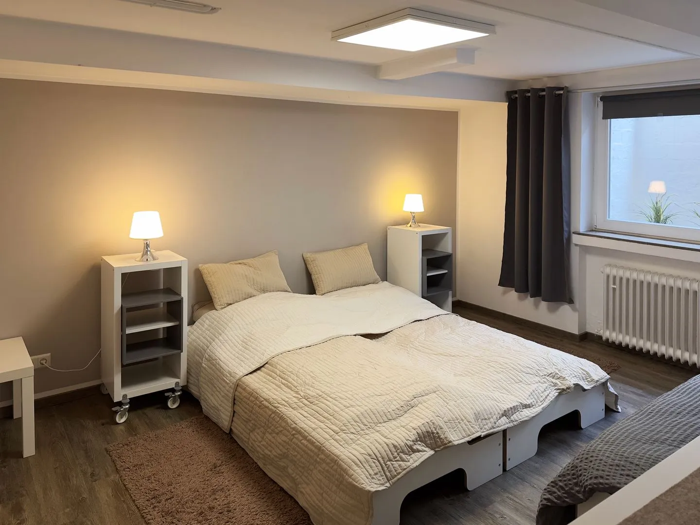 Haus Diana Ferienwohnung „Agnes" Wittdün auf Amrum - Schlafzimmer 2 der Ferienwohnung Agnes im Haus Diana in Wittdün auf Amrum