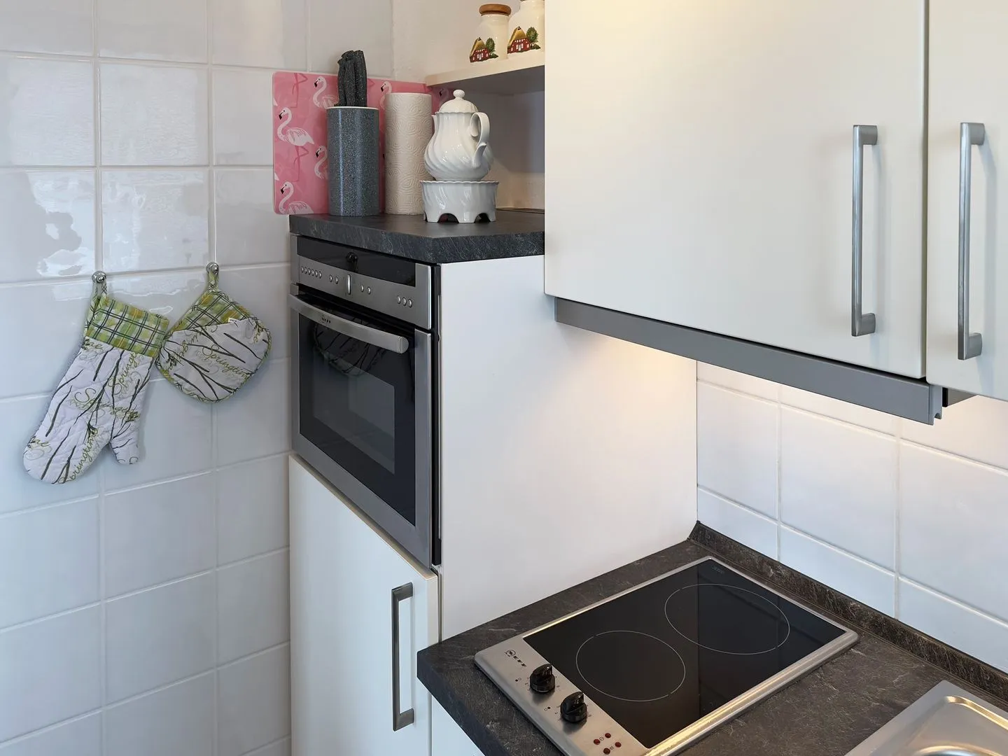 Haus *Südspitze 34* Ferienwohnung „Südspitze 34/22 - Schlieter" Wittdün auf Amrum - Küche / Küchenzeile