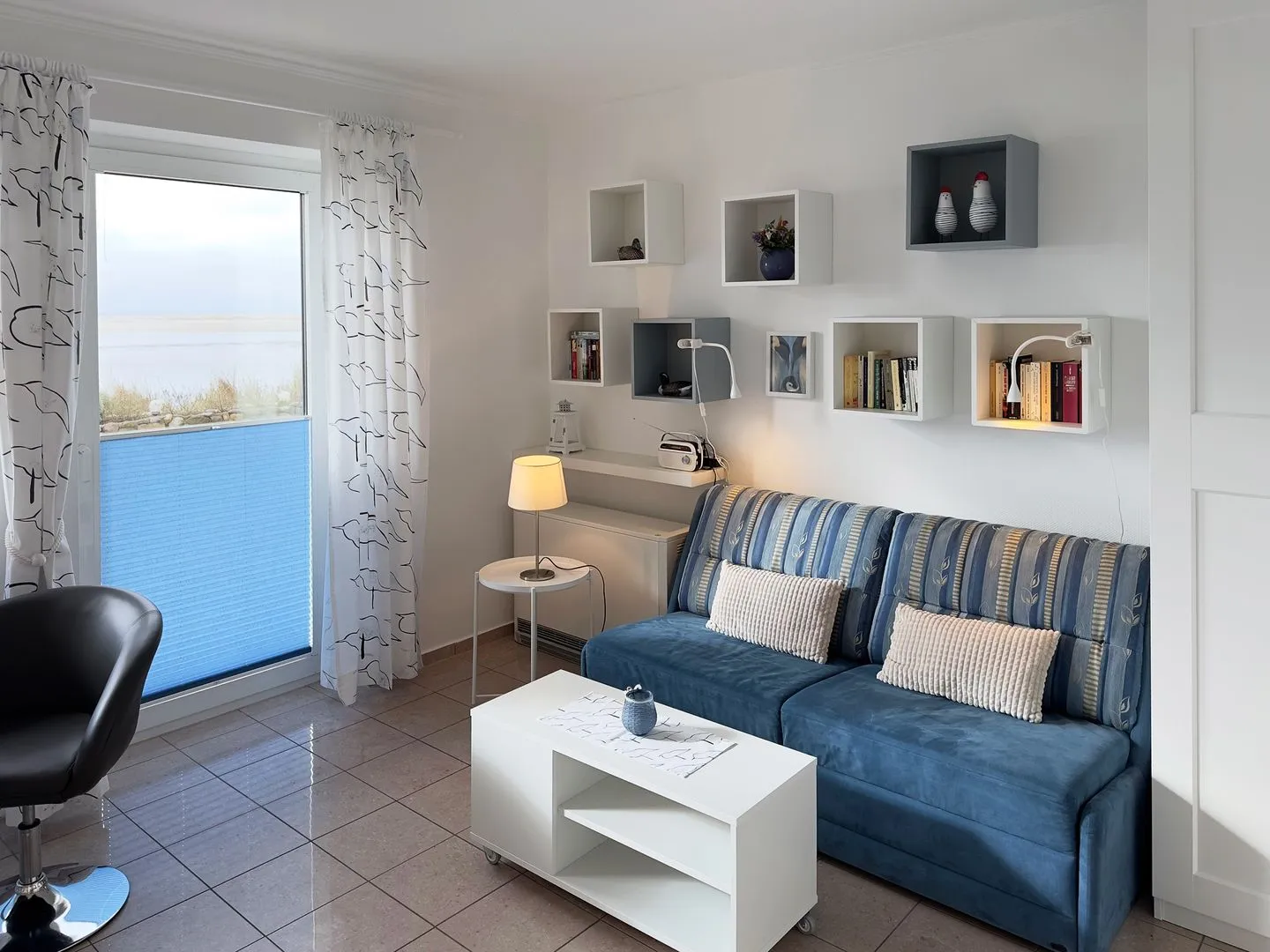 Haus *Südspitze 34* Ferienwohnung „Südspitze 34/23 - Schlieter" Wittdün auf Amrum - Wohnzimmer