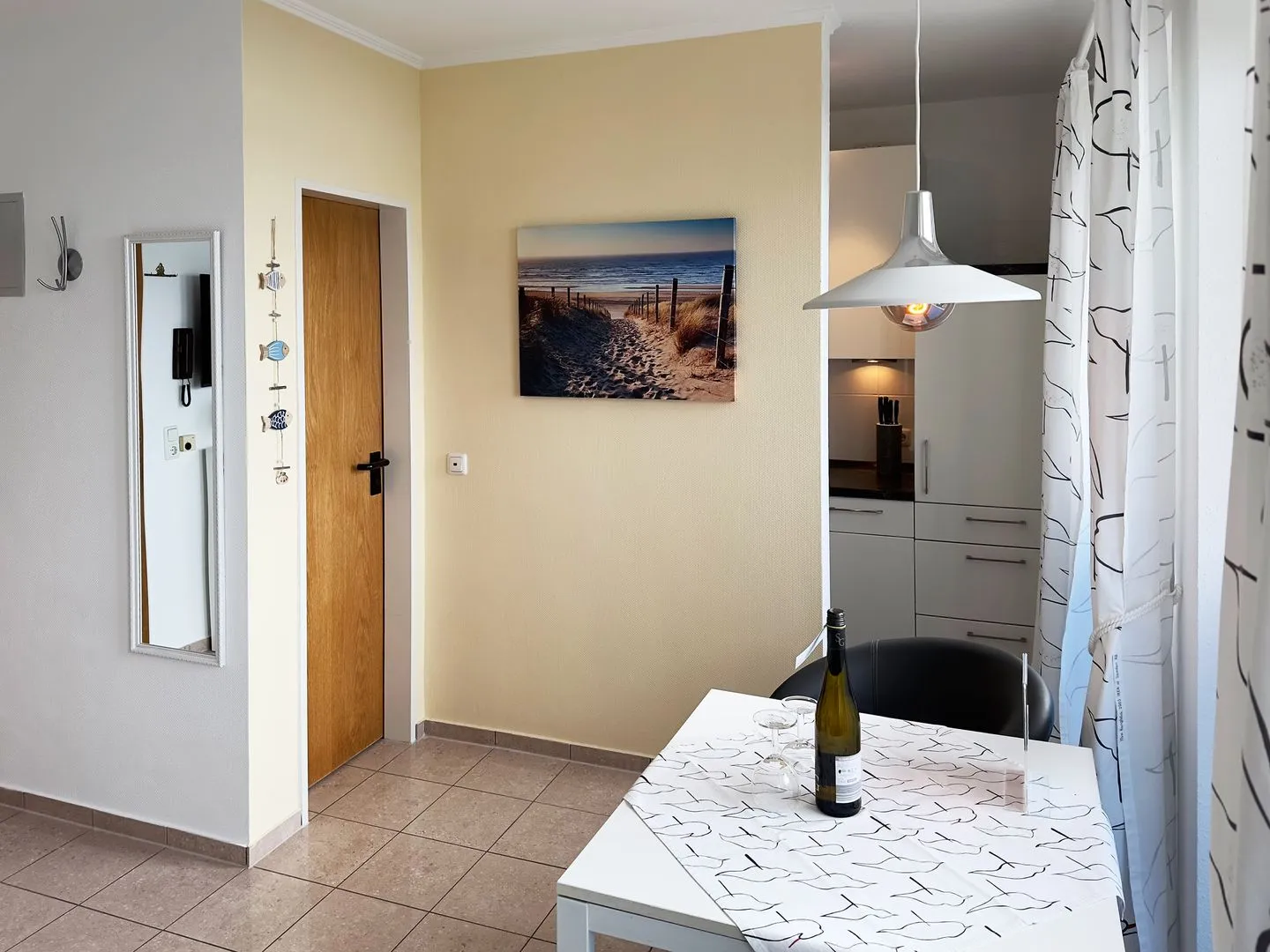 Haus *Südspitze 34* Ferienwohnung „Südspitze 34/23 - Schlieter" Wittdün auf Amrum - Wohnzimmer