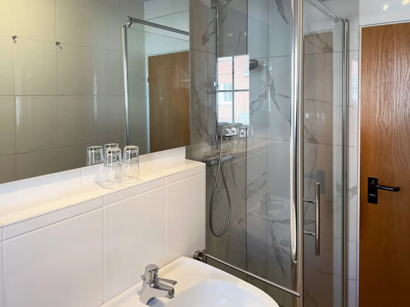 Haus *Südspitze 34* Ferienwohnung „Südspitze 34/24 - Schlieter" Wittdün auf Amrum - Badezimmer