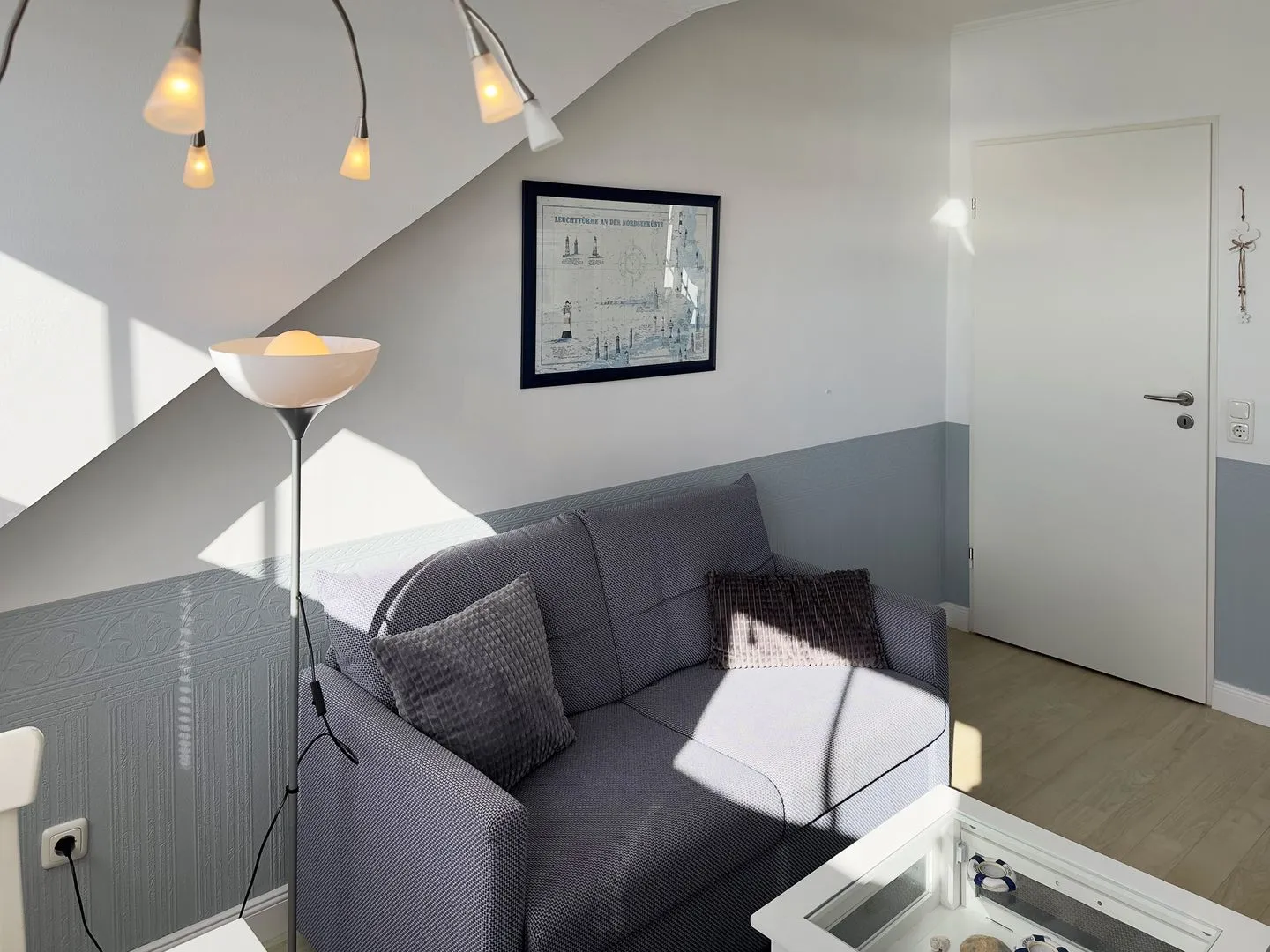 Haus *Südspitze 34* Ferienwohnung „Südspitze 34/25 - Schlieter" Wittdün auf Amrum - Wohnzimmer