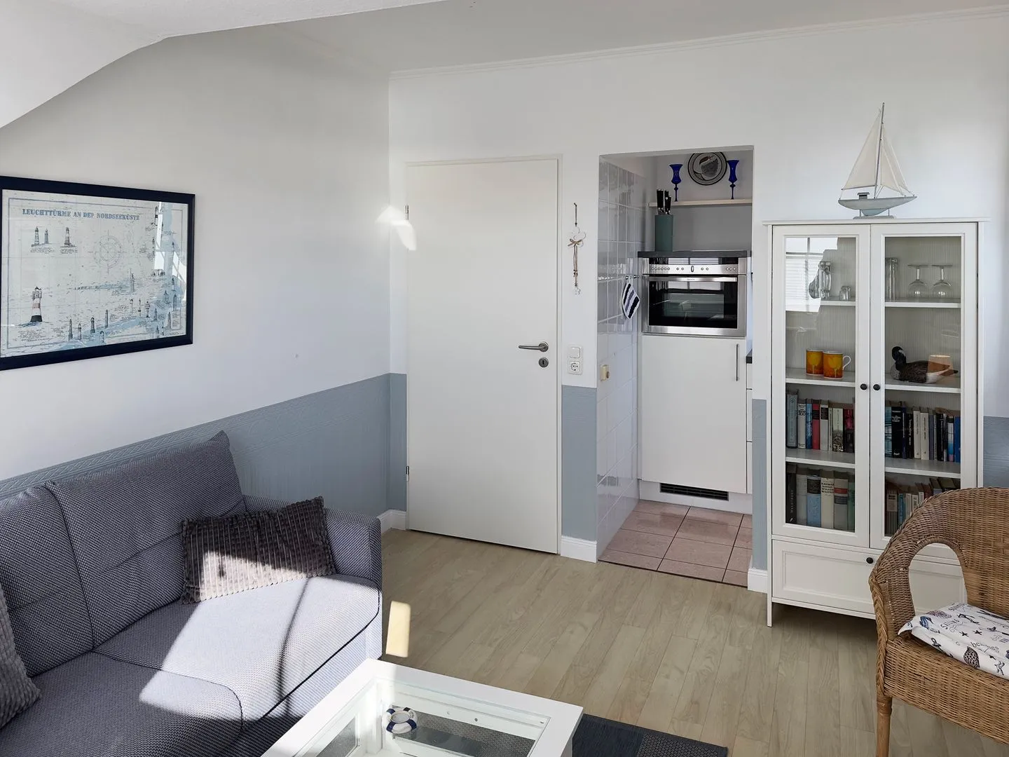 Haus *Südspitze 34* Ferienwohnung „Südspitze 34/25 - Schlieter" Wittdün auf Amrum - Wohnzimmer