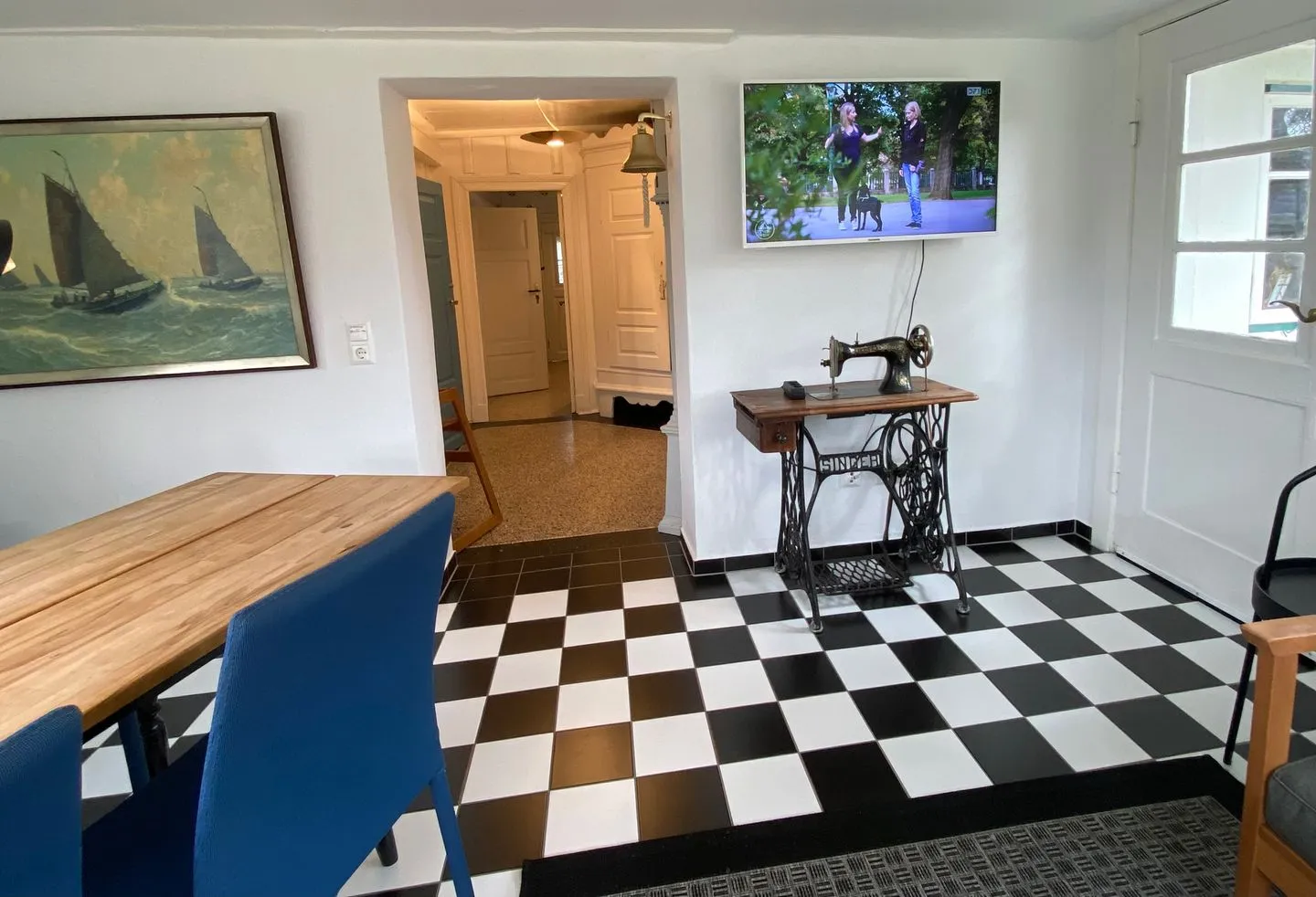 Friesenhaus Amrum Hommelkasche Süddorf auf Amrum - Wohnzimmer