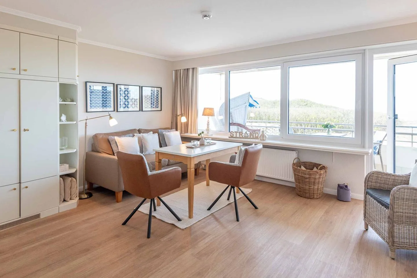 Meerblick - Logenplatz 22 Wenningstedt - Wohnzimmer