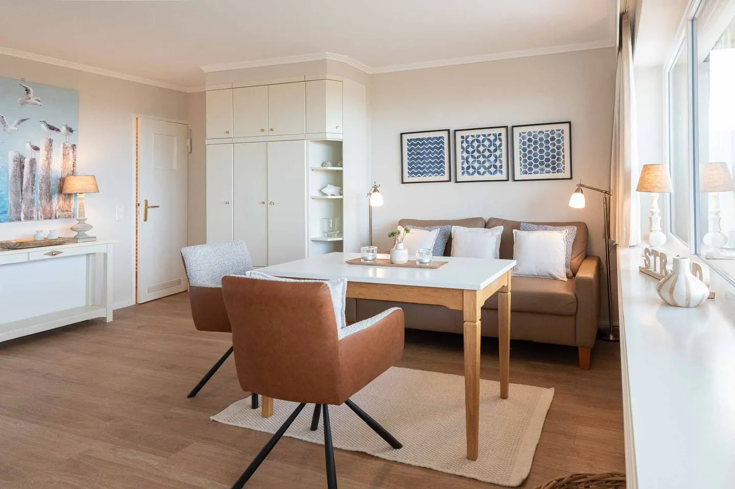 Meerblick - Logenplatz 22 Wenningstedt - Wohnzimmer