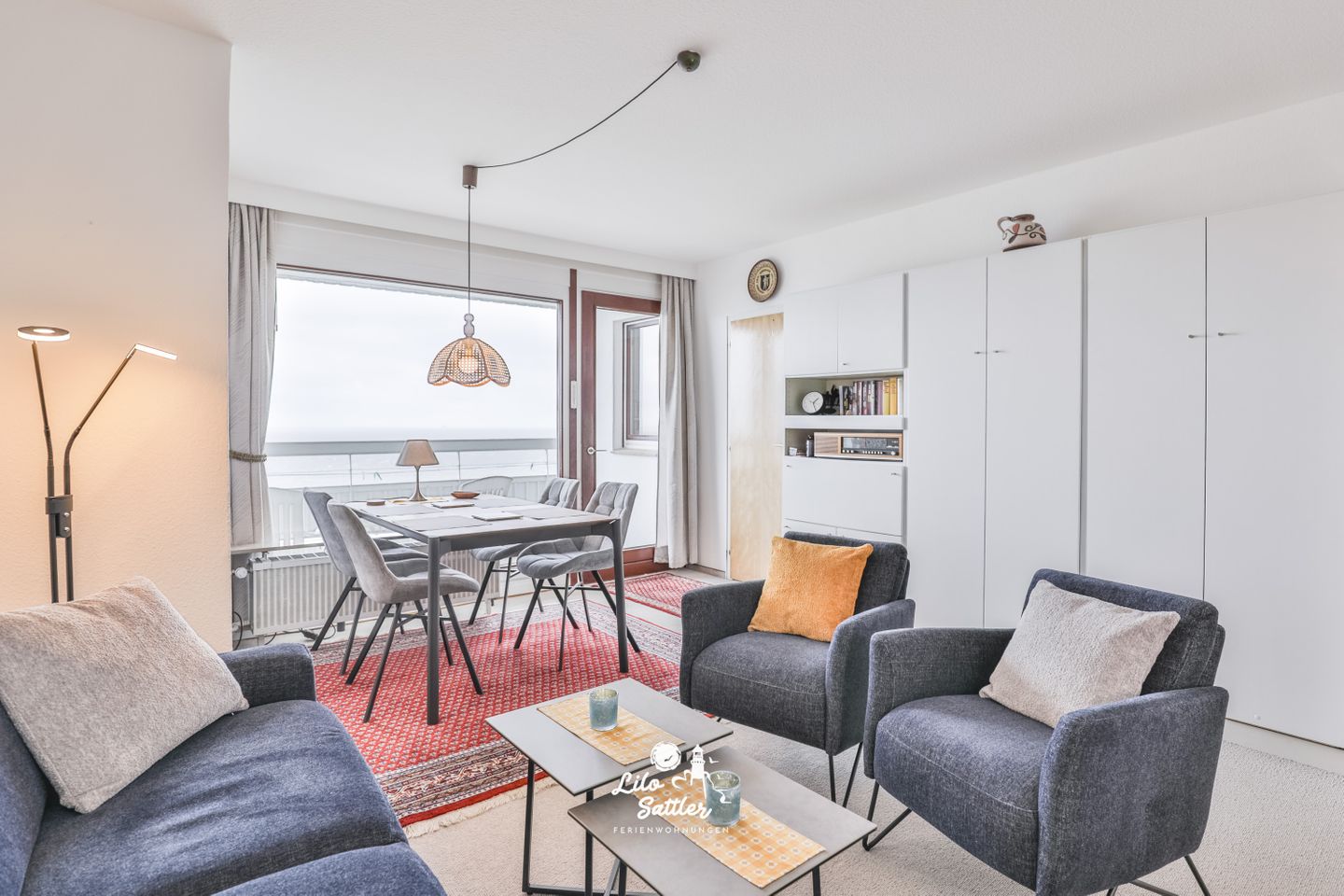 Hochhaus Whg. 153 / 15. OG, Wohnzimmer