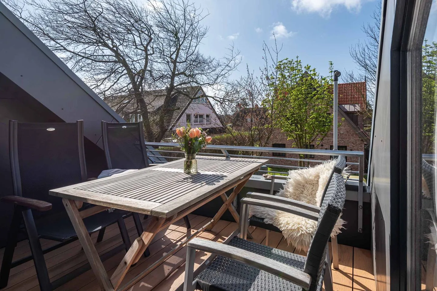 Käpt'n Nelson, App. 15 Wenningstedt - Balkon