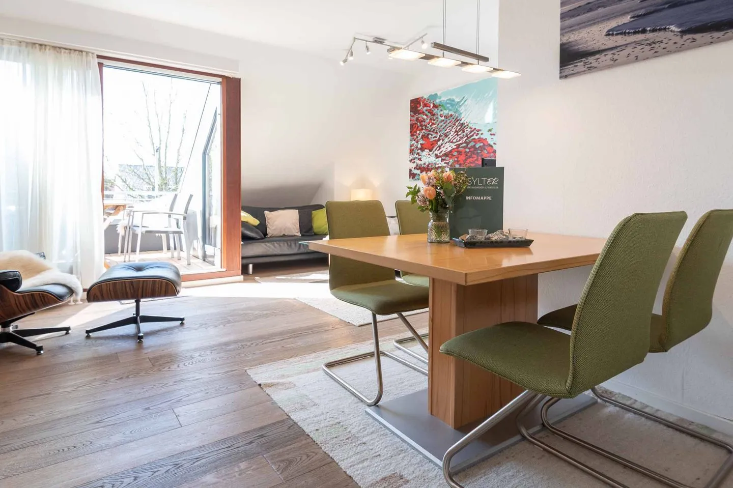 Käpt'n Nelson, App. 15 Wenningstedt - Wohnzimmer