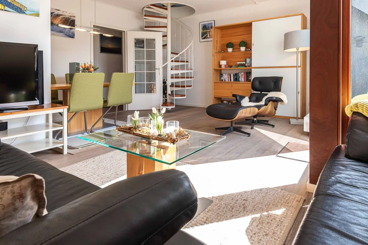 Käpt'n Nelson, App. 15 Wenningstedt - Wohnzimmer