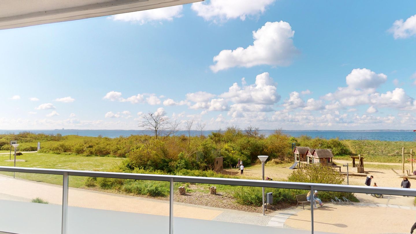 Meerblick-Ferienwohnung am Strand von Pelzerhaken