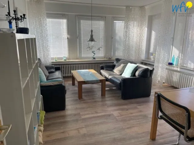 Ferienhaus Caterlieschen Ferienwohnung 1 Juist - Wohnzimmer