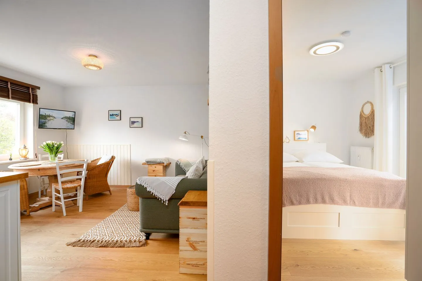 (KAS13b) Ferienwohnung Merlina´s Home Timmendorfer Strand - Wohnzimmer