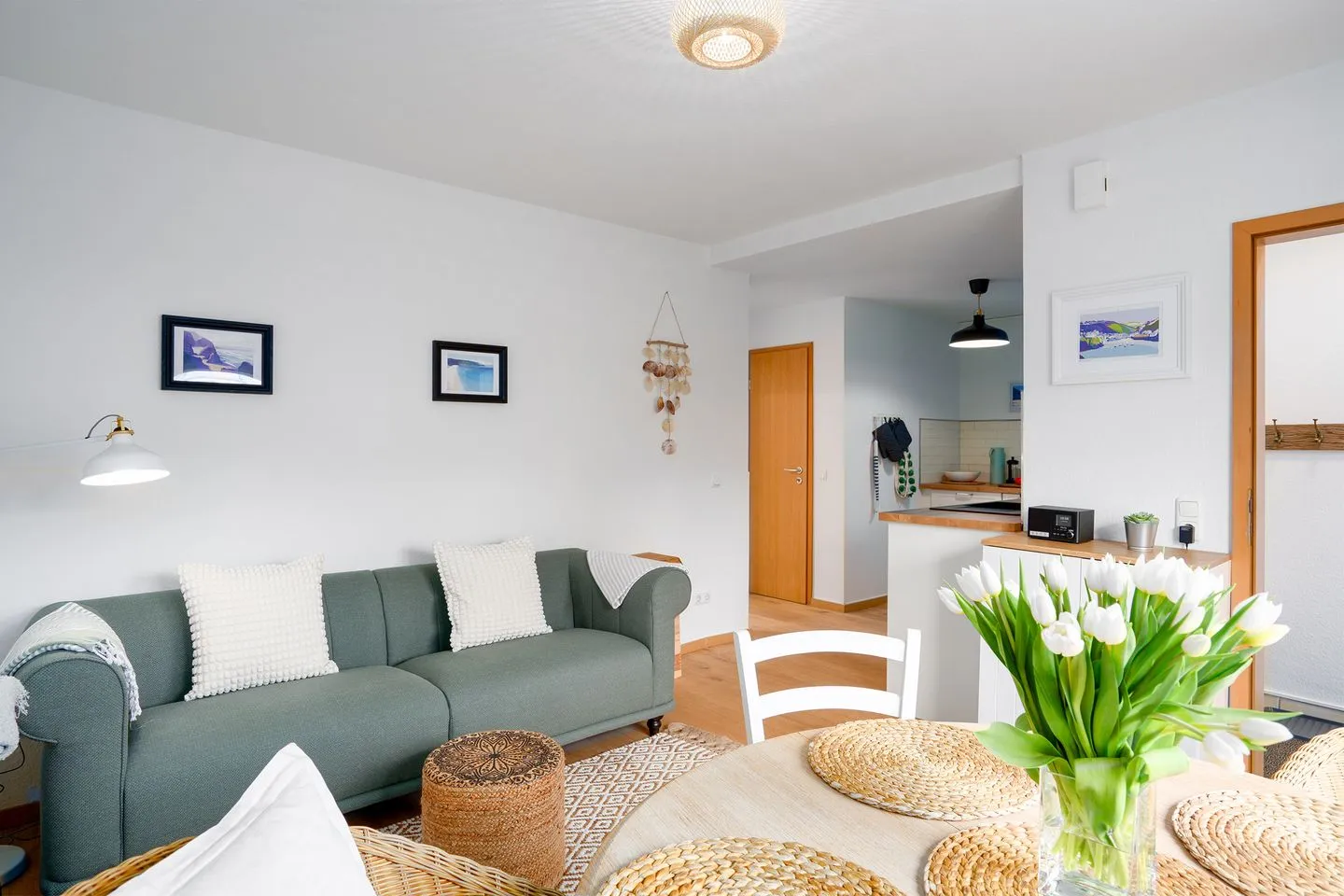 (KAS13b) Ferienwohnung Merlina´s Home Timmendorfer Strand - Wohnzimmer