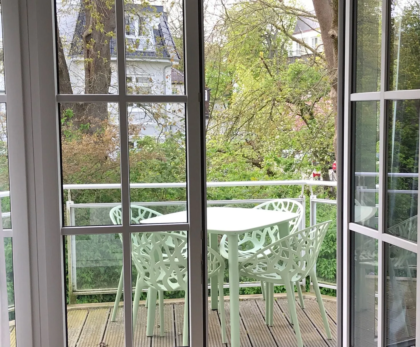 (Ost11a) "Ferienwohnung Strandnah" Niendorf - Balkon