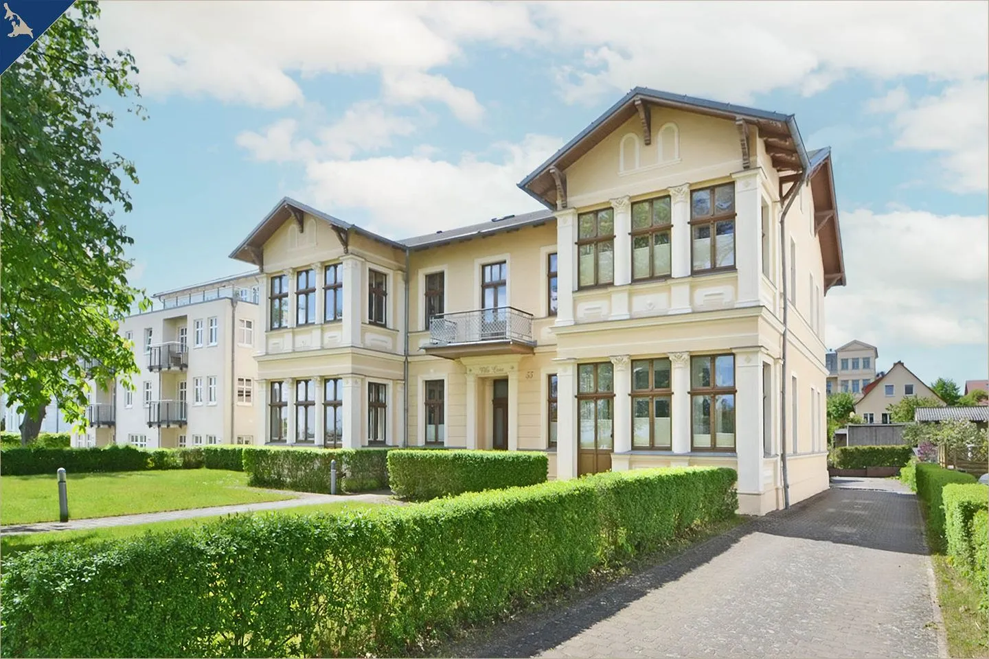 Villa Luna Fewo Achterdeck Ostseebad Ahlbeck -
