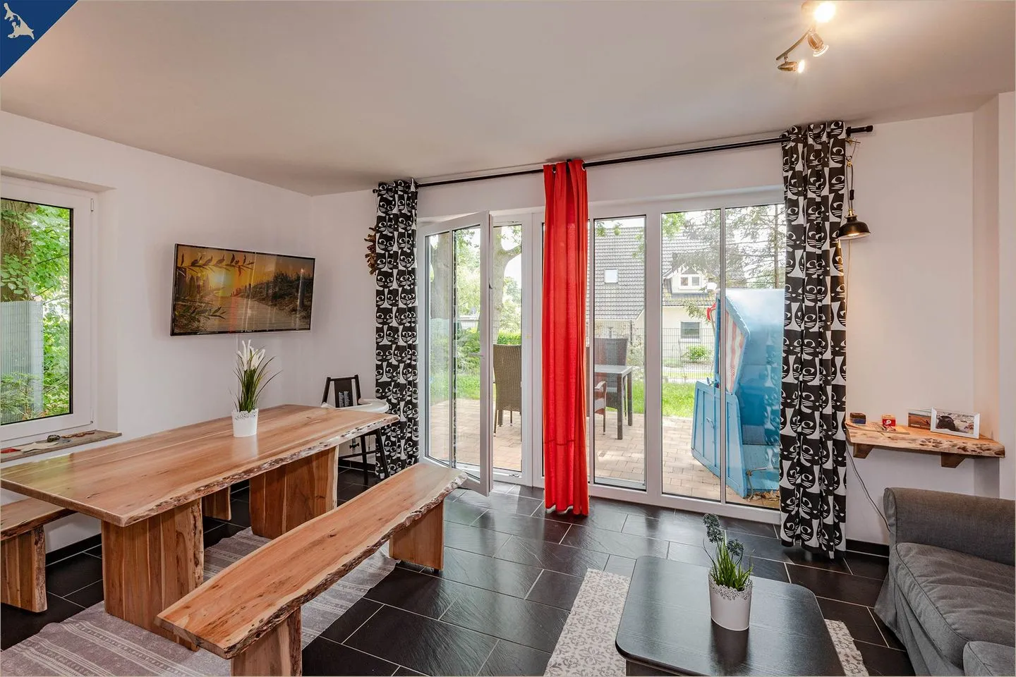 Ferienhaus Kontraste Korswandt - DHH Kontraste