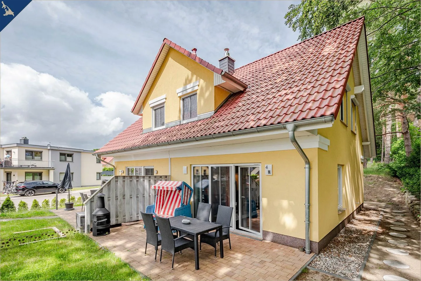 Ferienhaus Kontraste Korswandt - DHH Kontraste