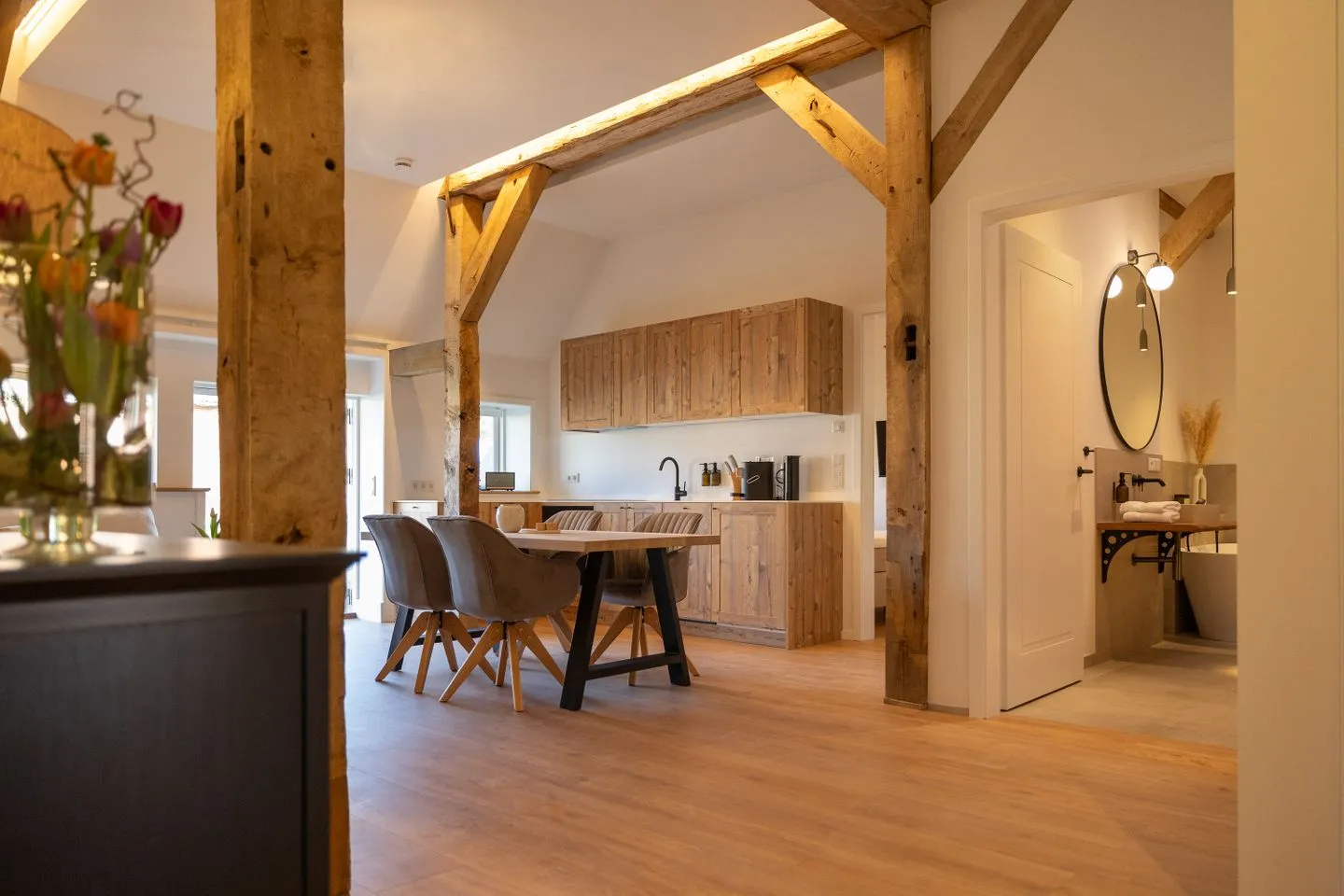 Reethus 22 Loft 3 Timmendorfer Strand - Küche / Küchenzeile