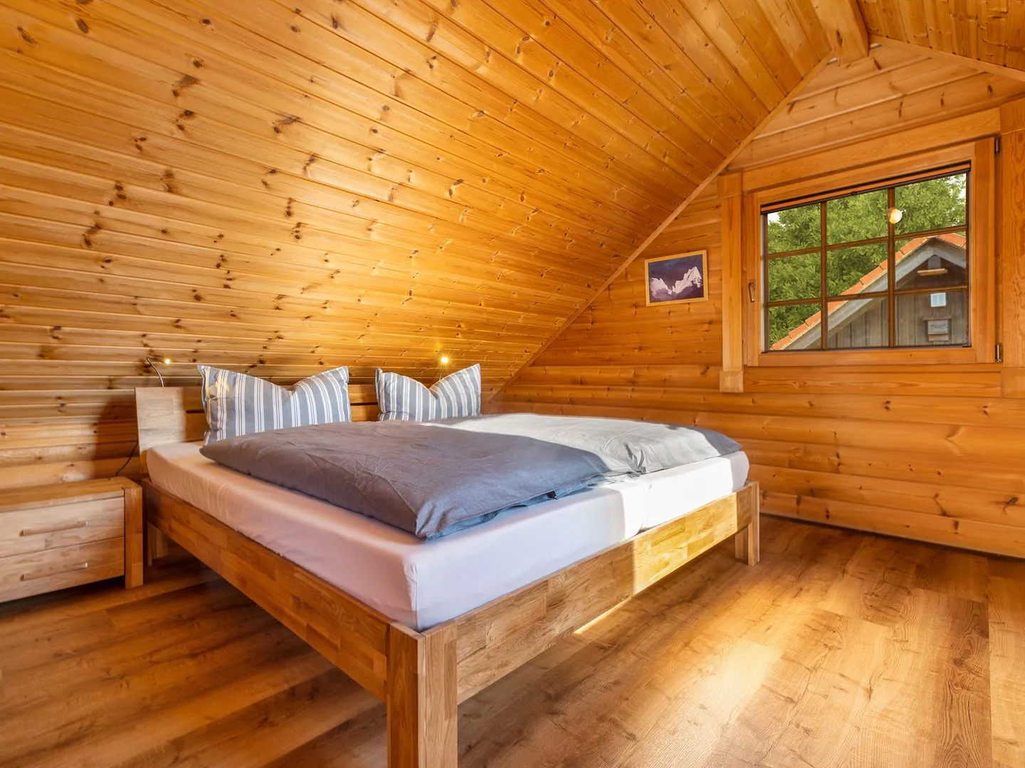 Blockhaus Christoph Columbus - Meerblick Sassnitz - Schlafzimmer