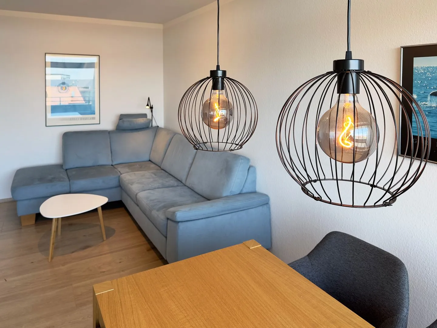 Haus Nordenlicht Ferienwohnung "Kiek-an" Wittdün auf Amrum - Wohnzimmer