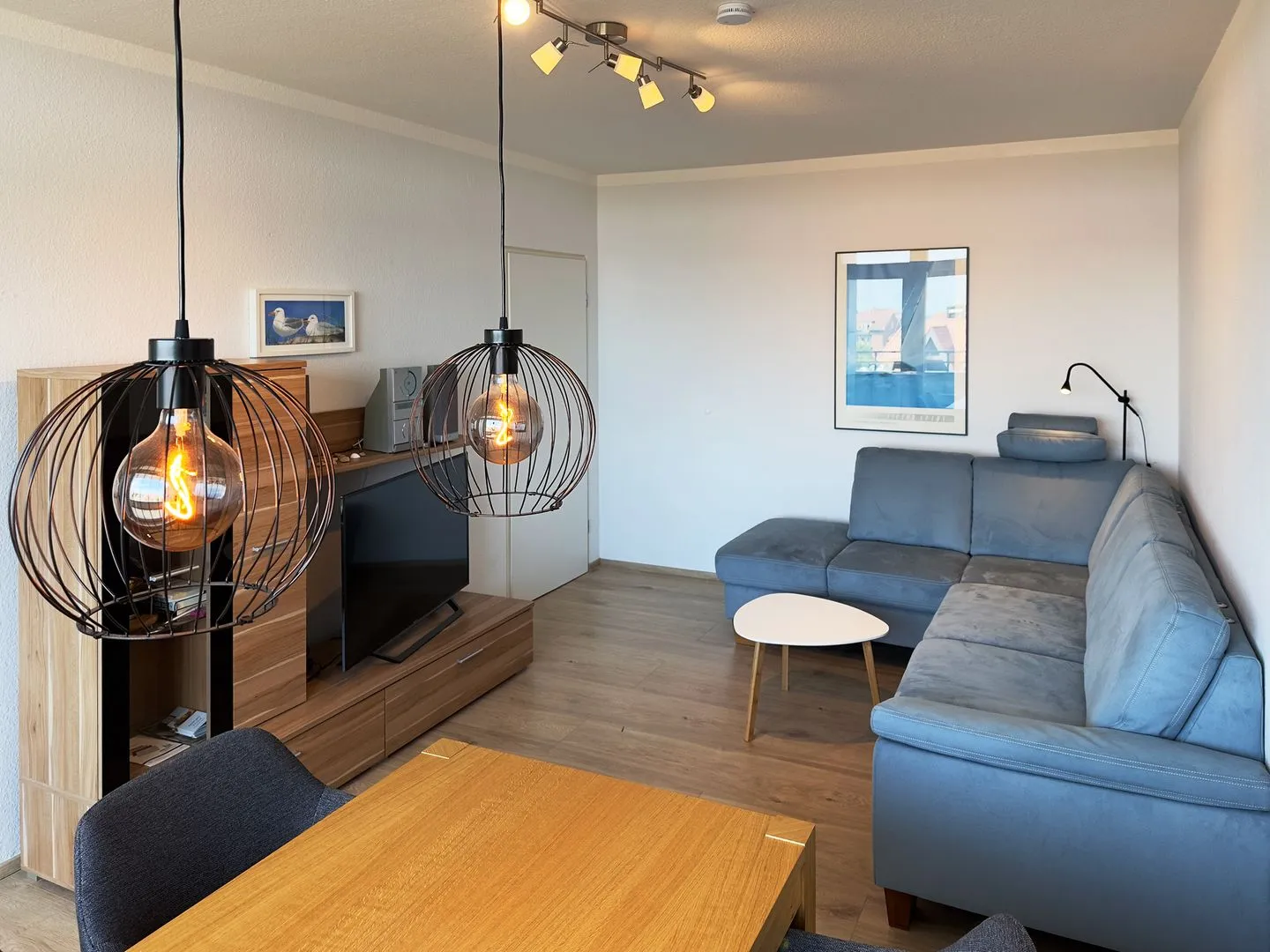 Haus Nordenlicht Ferienwohnung "Kiek-an" Wittdün auf Amrum - Wohnzimmer der Ferienwohnung Anneliese in Wittdün auf Amrum