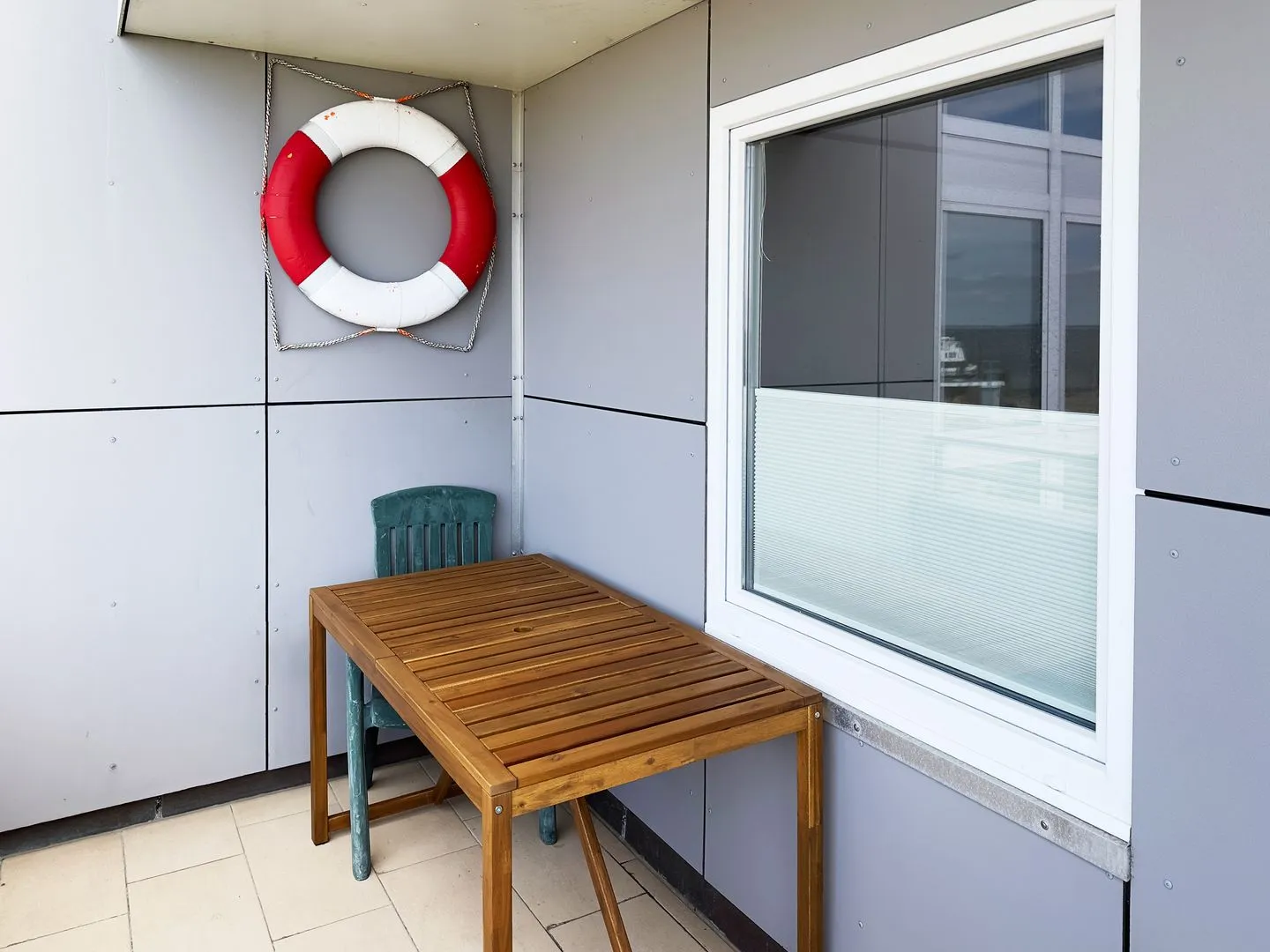 Haus Nordenlicht Ferienwohnung "Kiek-an" Wittdün auf Amrum - Balkon