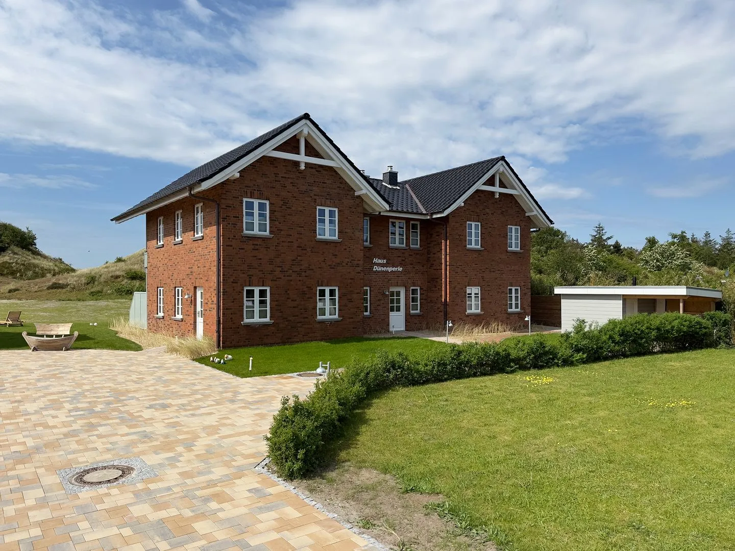 Haus Dünenperle Ferienwohnung "Wanderdüne" Wittdün auf Amrum - Hauptansicht