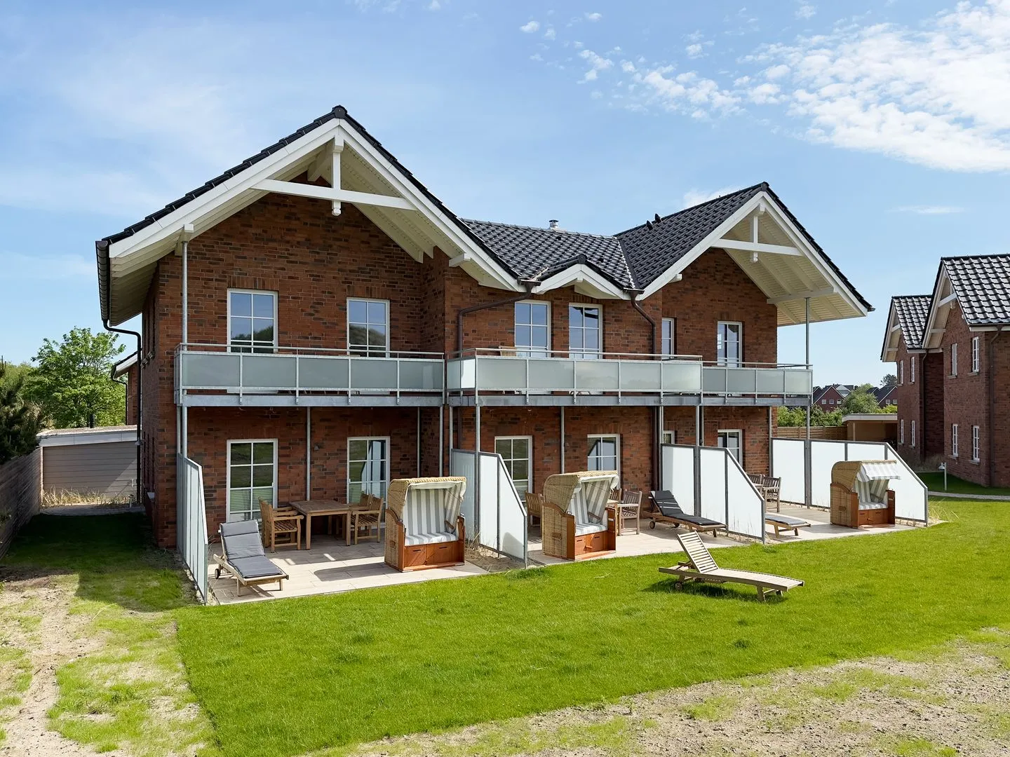 Haus Dünenperle Ferienwohnung "Wanderdüne" Wittdün auf Amrum - Garten