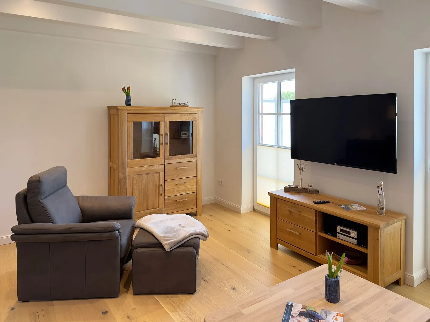 Haus Dünenperle Ferienwohnung "Wanderdüne" Wittdün auf Amrum - TV / Multimedia