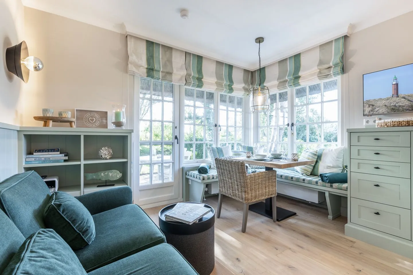 Pidder Lyng Wanderdüne Whg 1 Keitum - Wohnzimmer