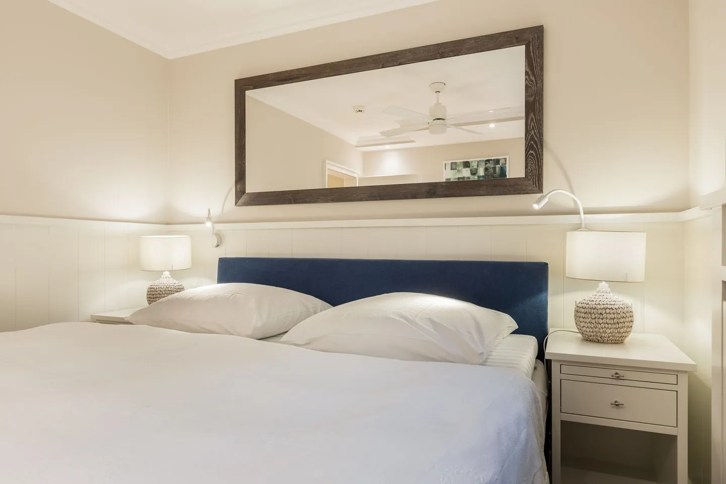 Pidder Lyng Schilfblatt, Whg 2 Keitum - Schlafzimmer