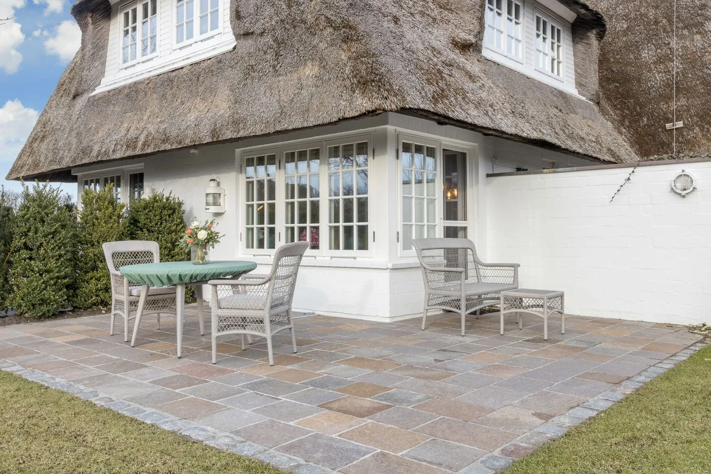 Pidder Lyng Schilfblatt, Whg 2 Keitum - Gartenblick