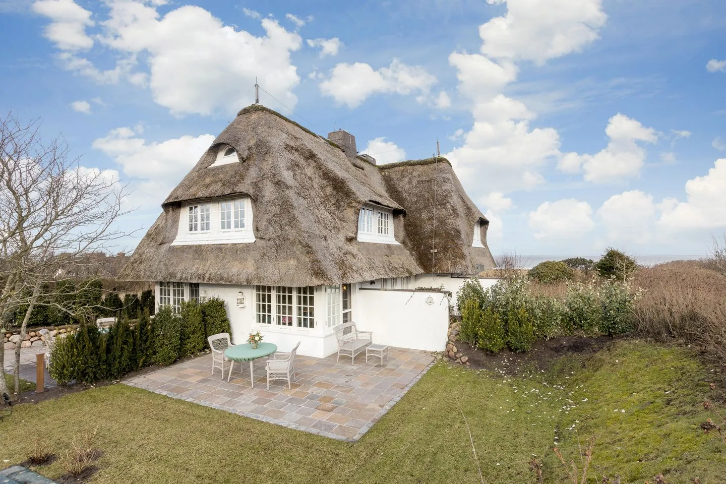 Pidder Lyng Schilfblatt, Whg 2 Keitum - Gartenblick