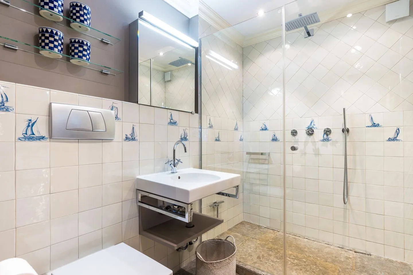 Pidder Lyng Heckenrose Whg 7 Keitum - Badezimmer