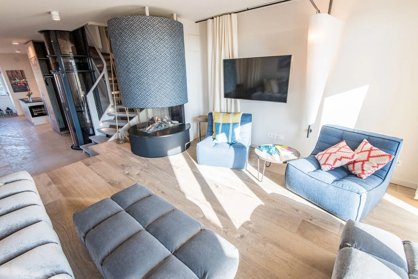 Hafen 27 List, Haus 5 List - Wohnzimmer