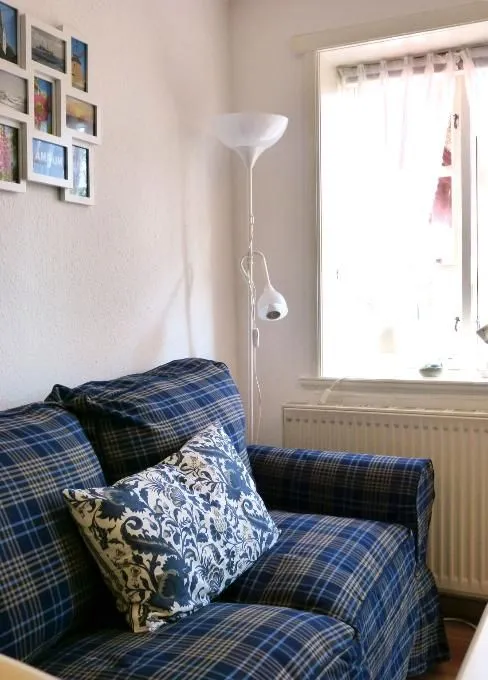 Hüs Sanskiin Ferienwohnung *Fiiwfut* Süddorf auf Amrum - Wohnzimmer